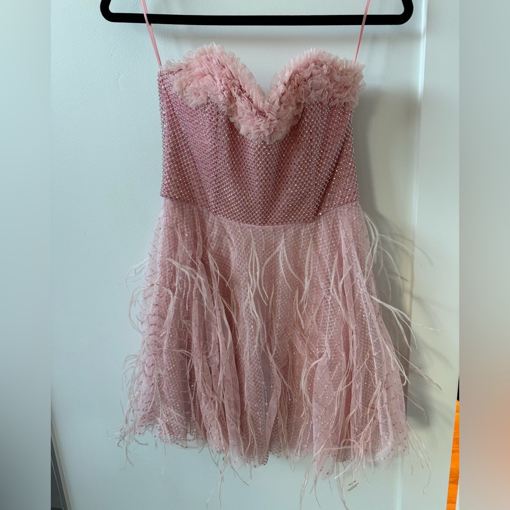 Loveshackfancy Marvella party dress in baby pink - Picture 3 of 5